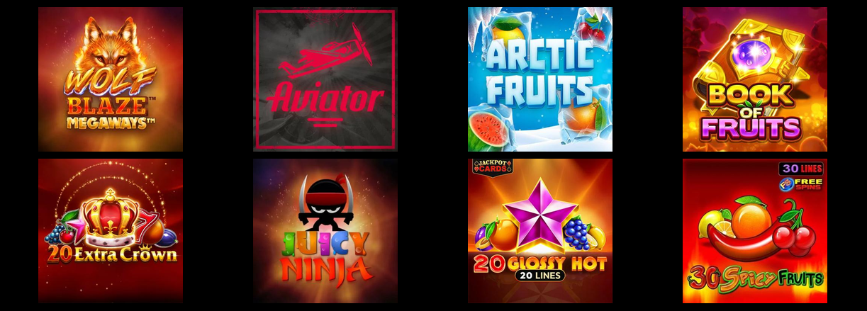 Jogos no Cassino Online 659bet.COM